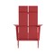 Flash Furniture Red Modern Dual Slat Back Adirondack Chair JJ-C14509-RED-GG - alternate 3